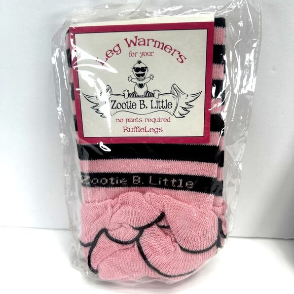 Zootie B. Little Leg Warmers Baby & Toddler Lot of 4 NEW One Size Brown Pink Red - Picture 4 of 11